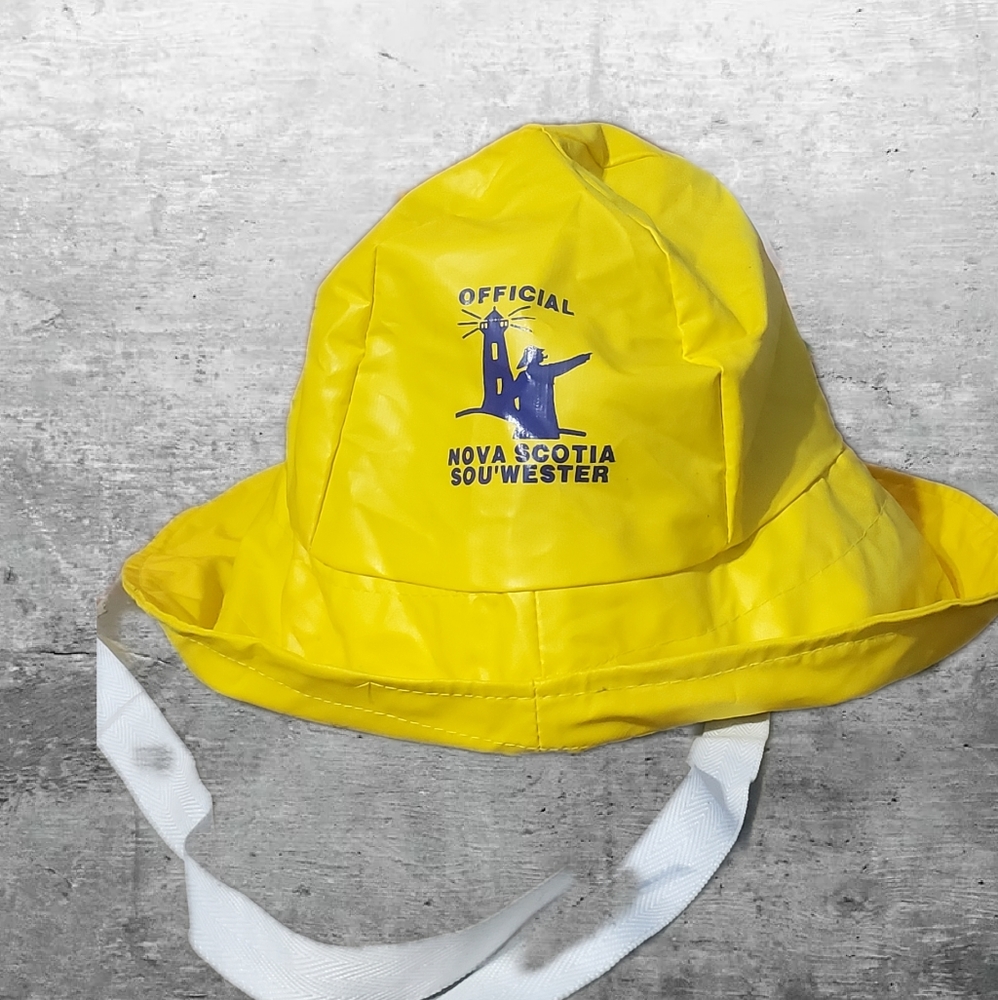 COPY - Nova Scotia Sou'wester Official Rain Hat. Made in Nova Scotia Canada 🇨🇦